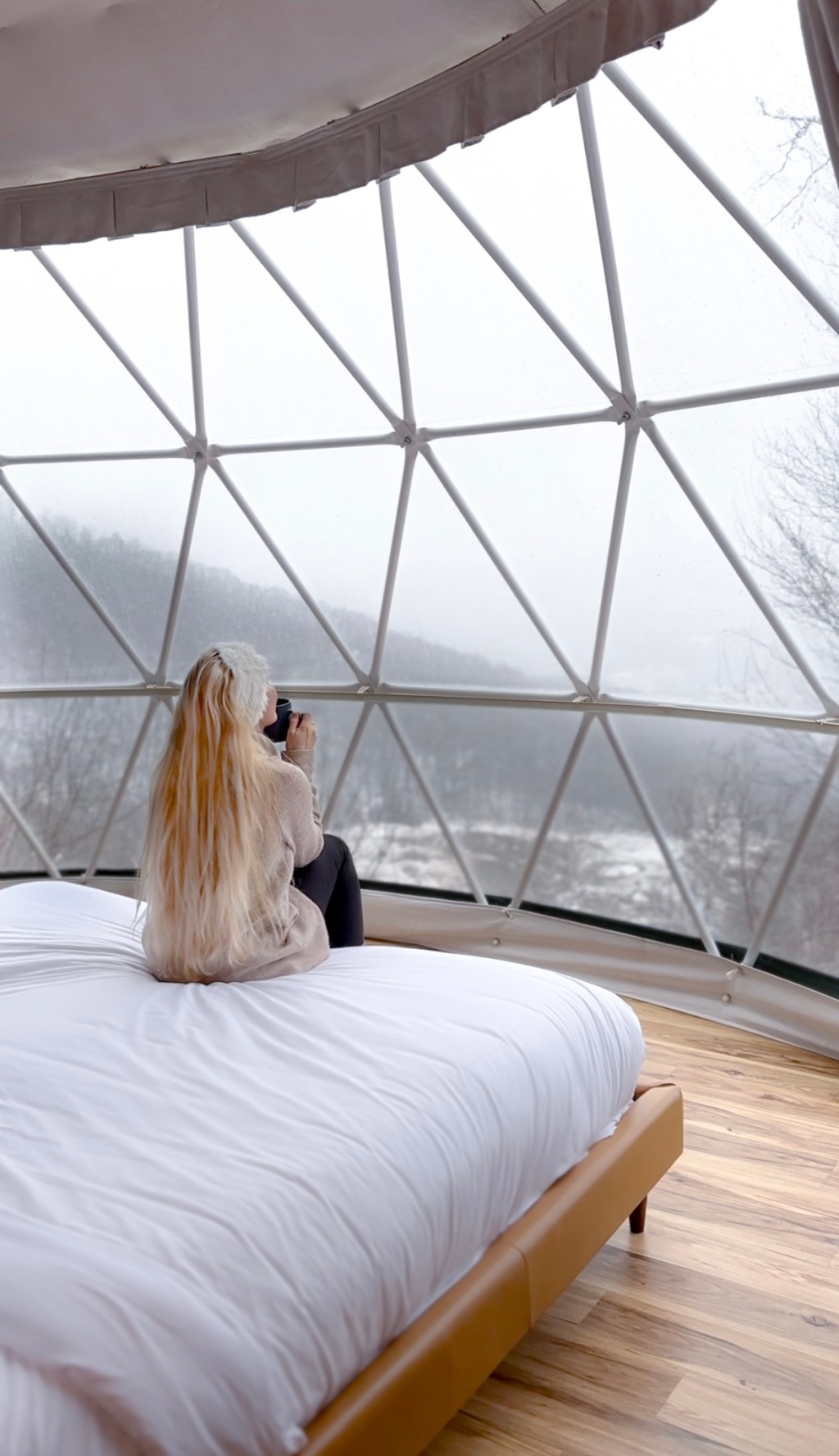 Glamp in a Geodome Near Asheville,&nbsp;NC