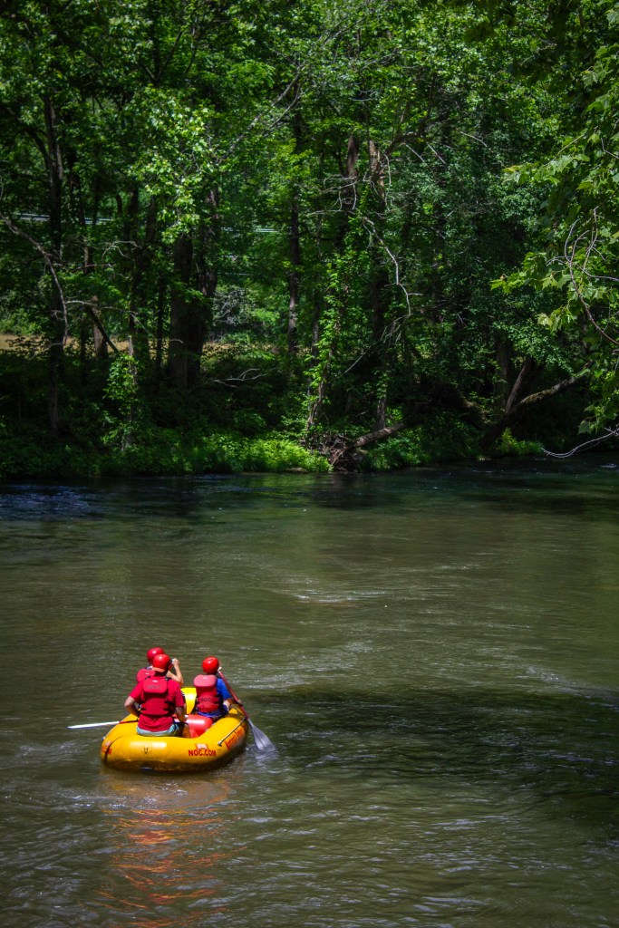 white water rafting Nantahala river
